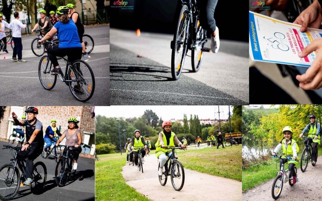 “Ensemble à Vélo” by UFOLEP, France – Cycling together, showcasing and promoting the social dimension of cycling and the connection between active transportation and outdoor sports