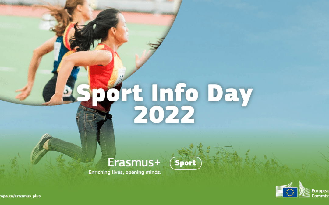 Notice to ENOS members: participate to the ERASMUS + Sport info days!