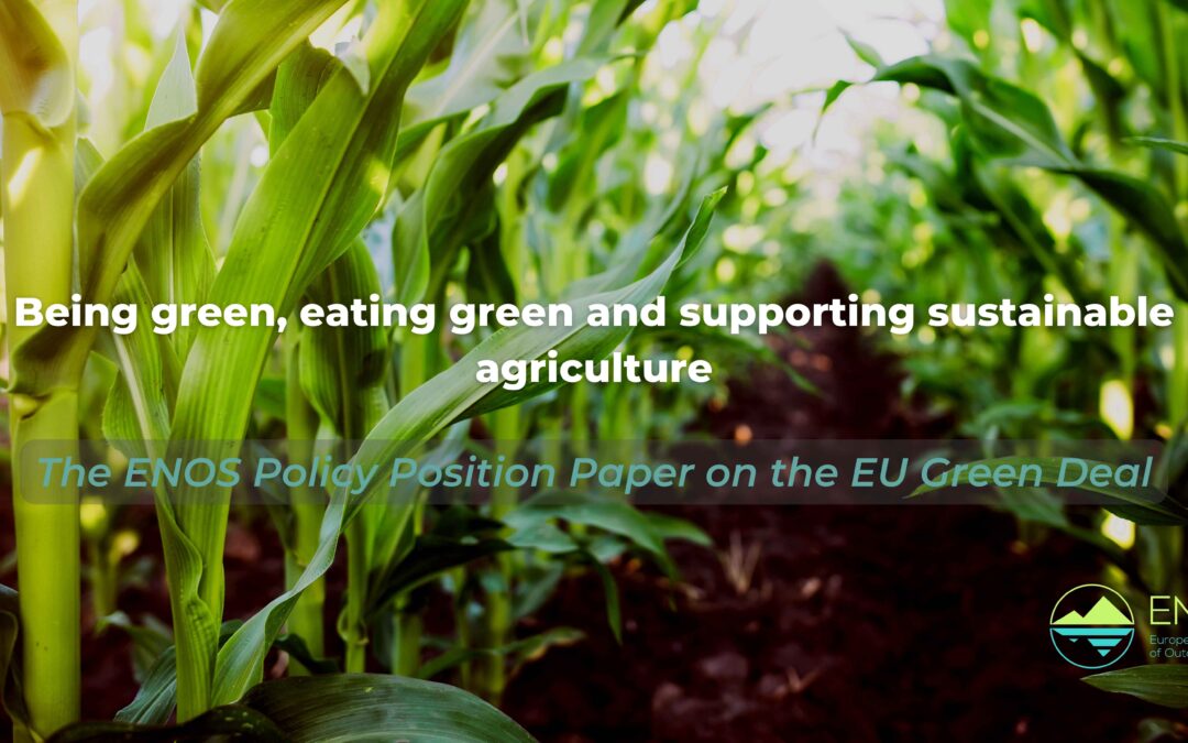 Position paper, Section 2: Being green, eating green and supporting sustainable agriculture