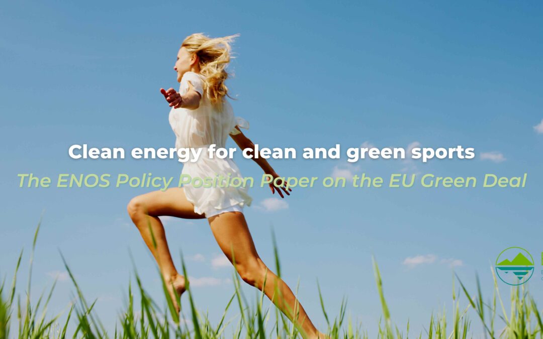Position Paper, Section 3: Clean energy for clean and green sports