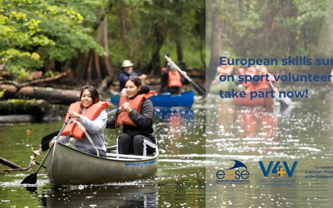 European skills survey on sport volunteering: take part now!