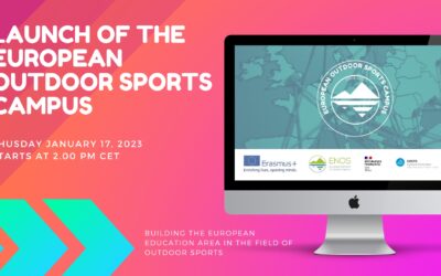 Launch event for the European Outdoor sports Campus