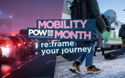 Protect Our Winters Europe launches the “POW Mobility Month 2023”