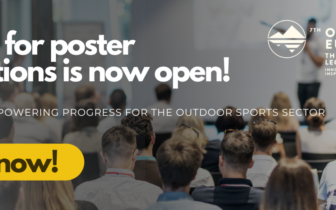 Poster presentation submission form for the 7th Outdoor Sports Euro’meet 2024 