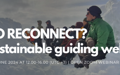 “HOW TO RECONNECT? More sustainable guiding webinar”